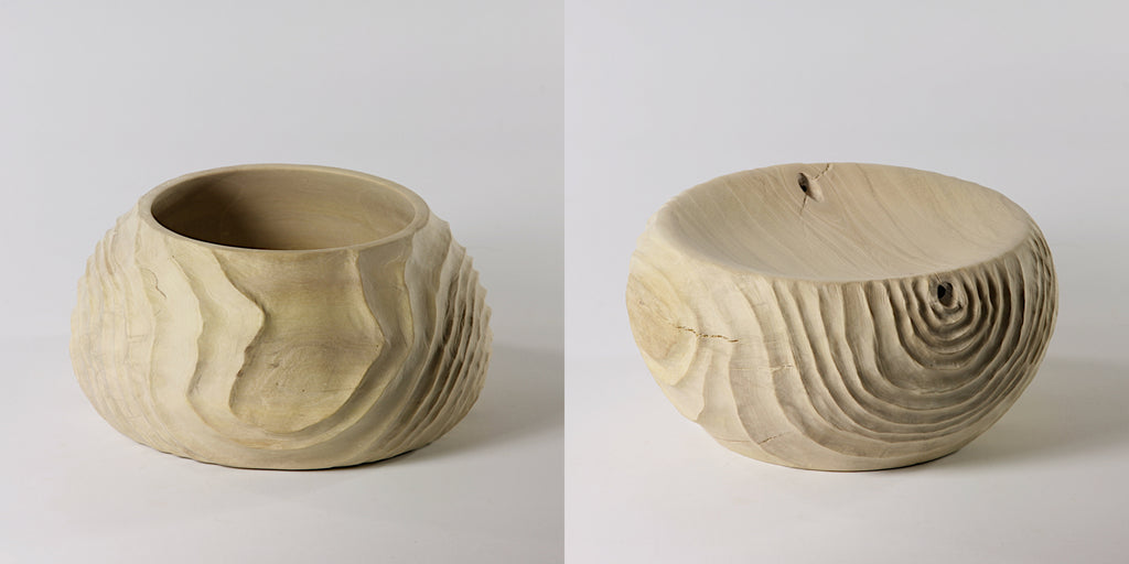 Elderberry "double face" bowl