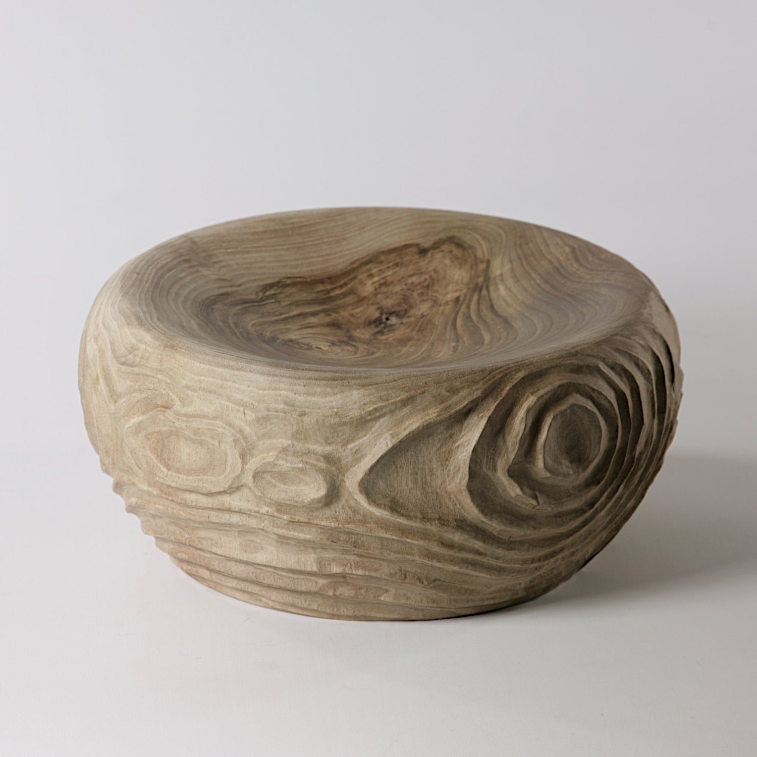 Walnut "double face" bowl