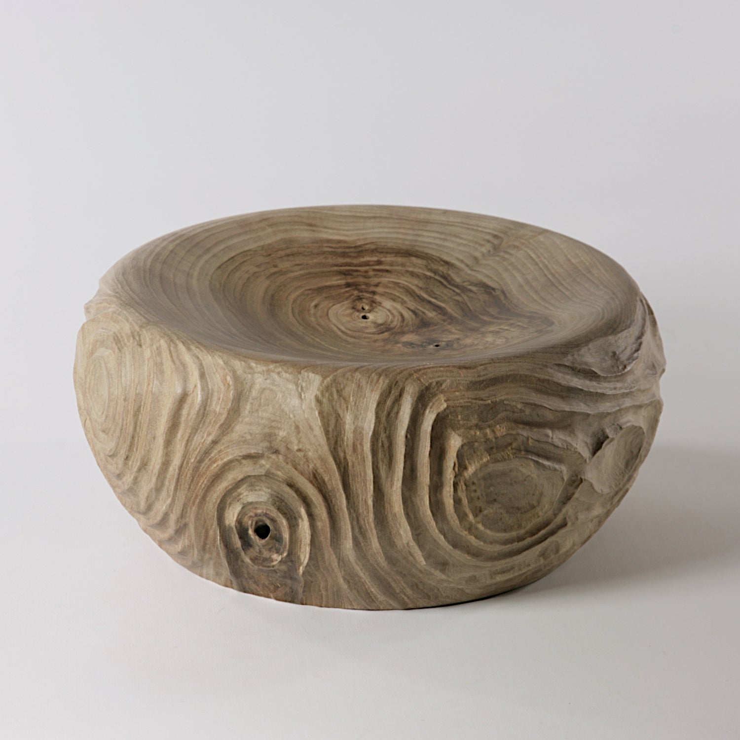 Walnut "double face" bowl