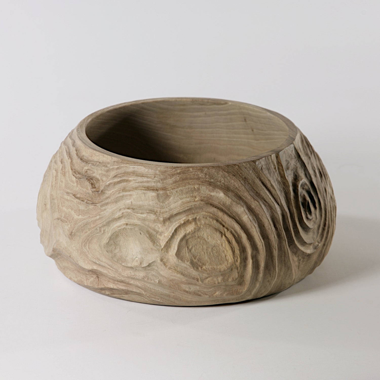 Walnut "double face" bowl