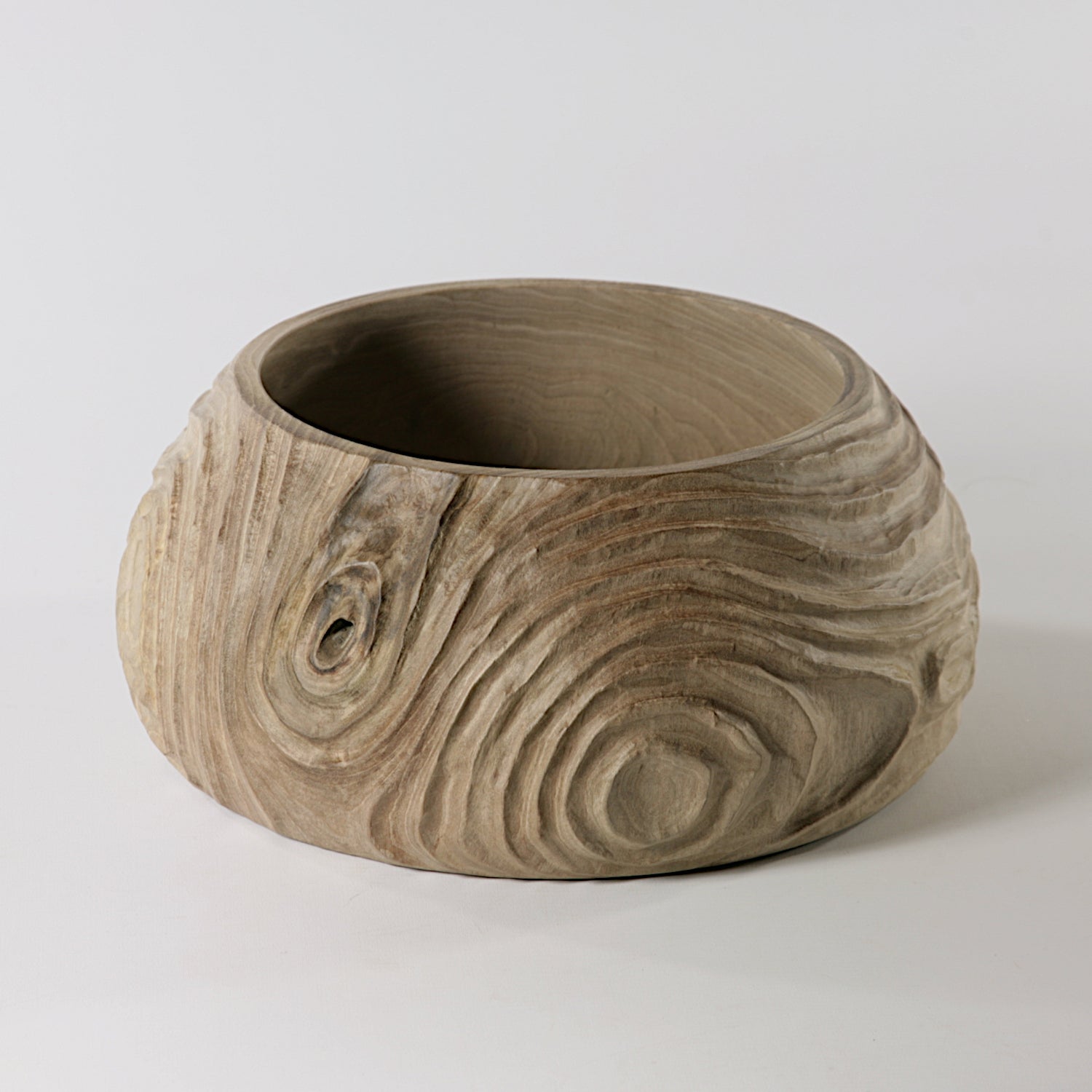 Walnut "double face" bowl