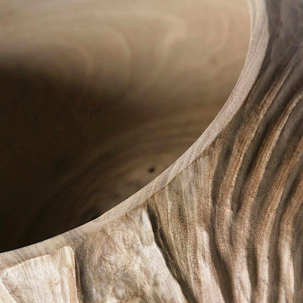 Walnut "double face" bowl
