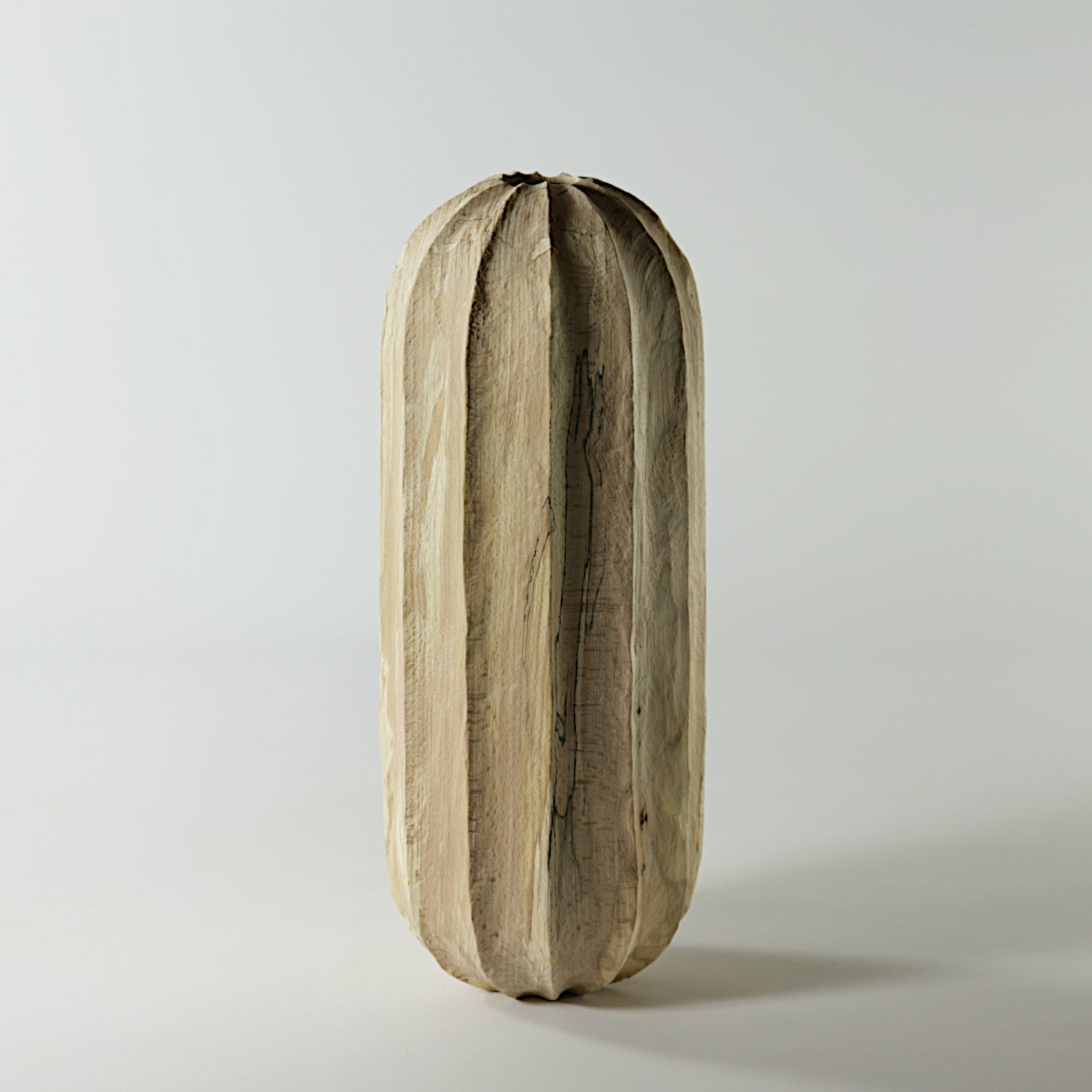 Spalted beech vase