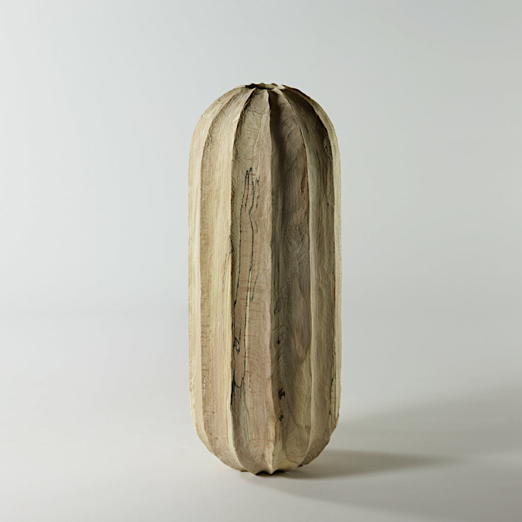 Spalted beech vase
