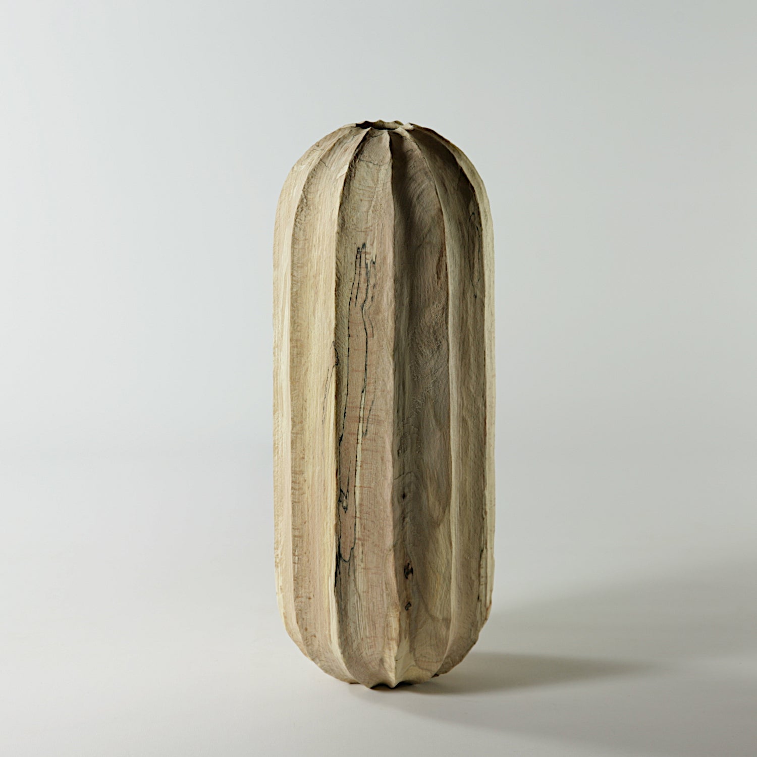 Spalted beech vase
