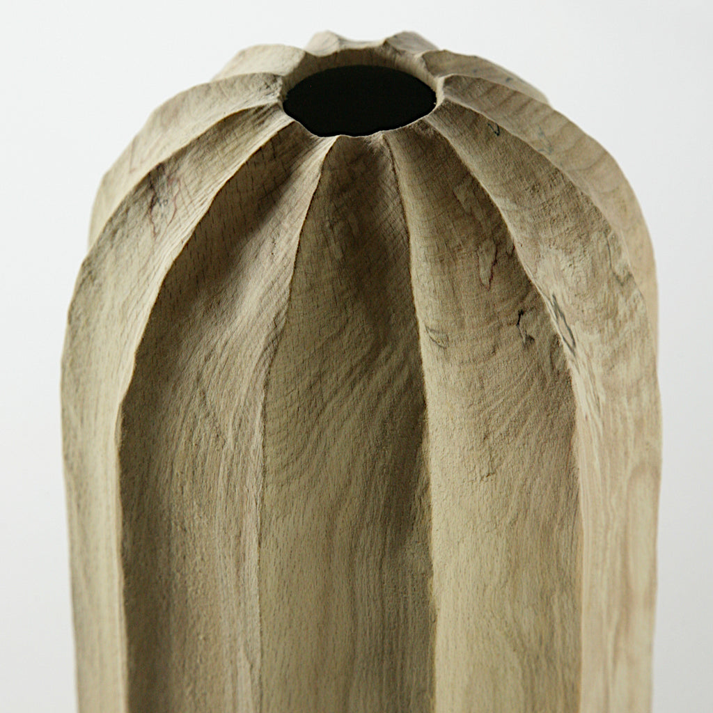 Spalted beech vase