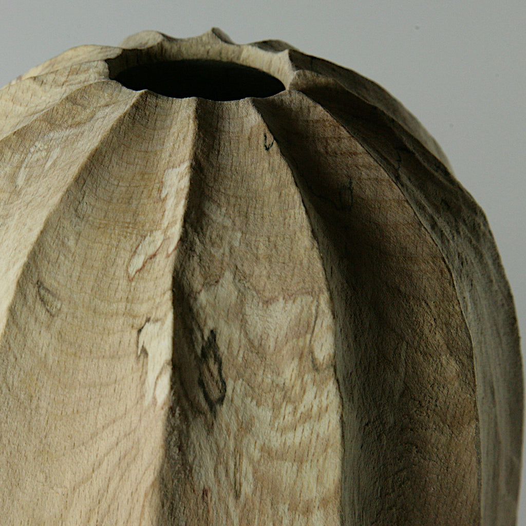 Spalted beech vase