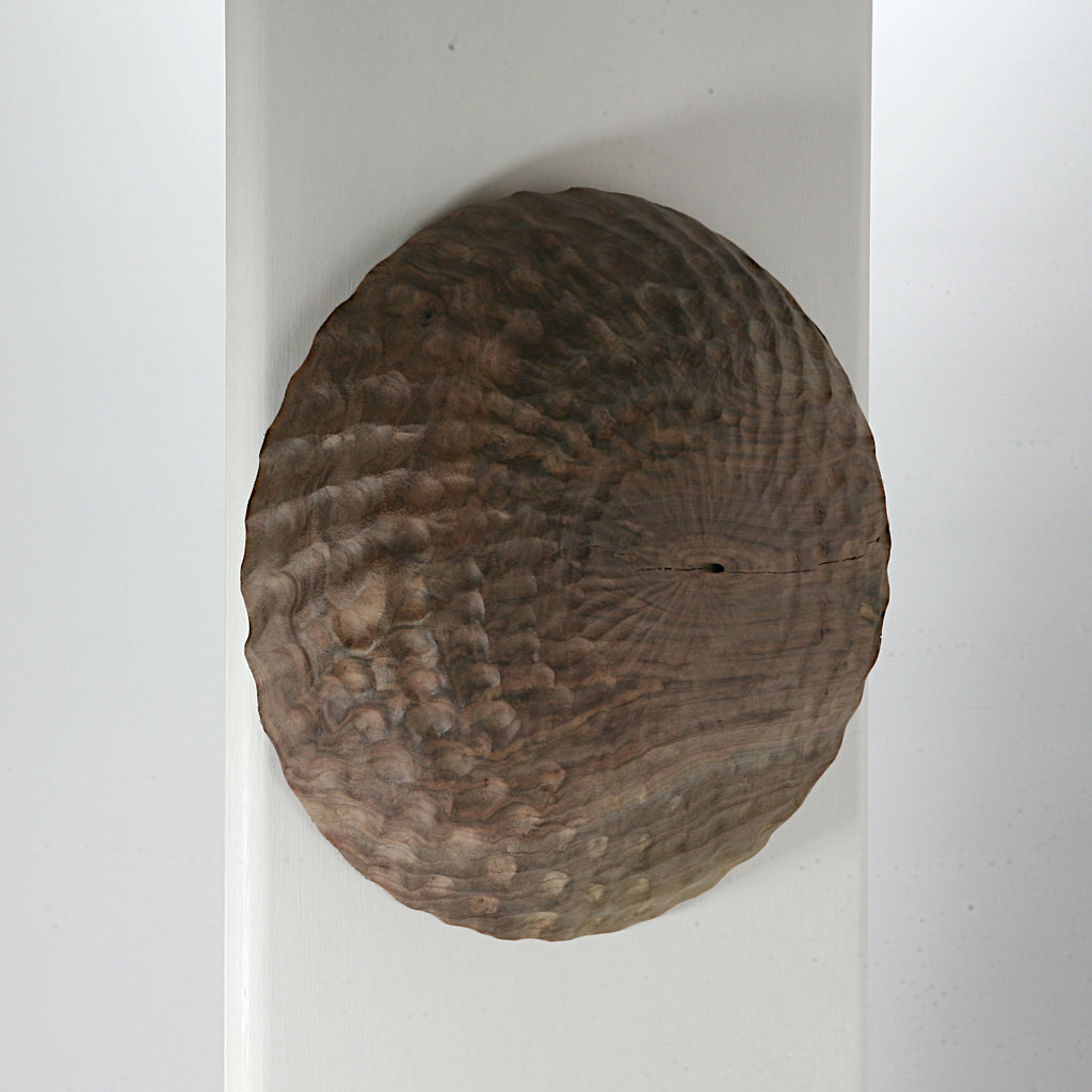 Black walnut wall shield