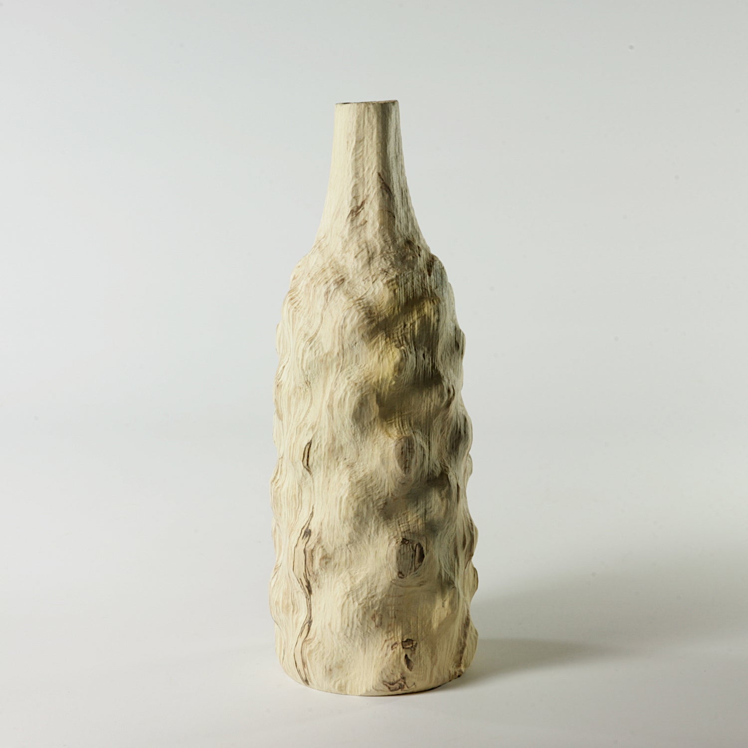 Spalted beech bottle