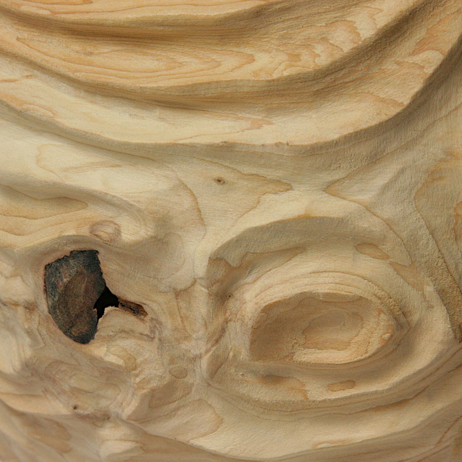 Yew hollowed sphere
