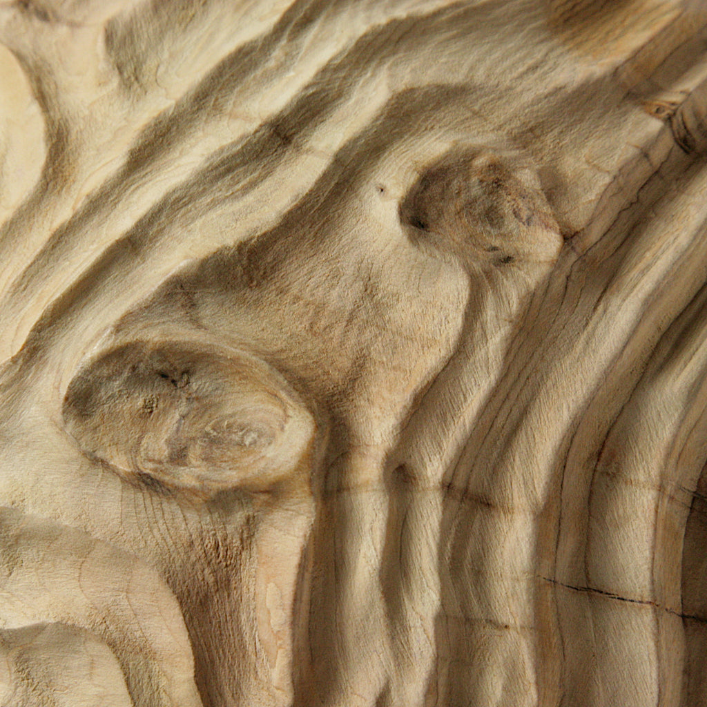 Yew hollowed sphere