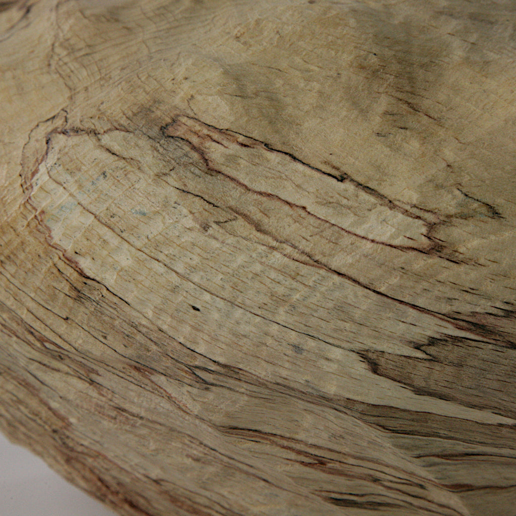 Spalted beech sculpted hollow form