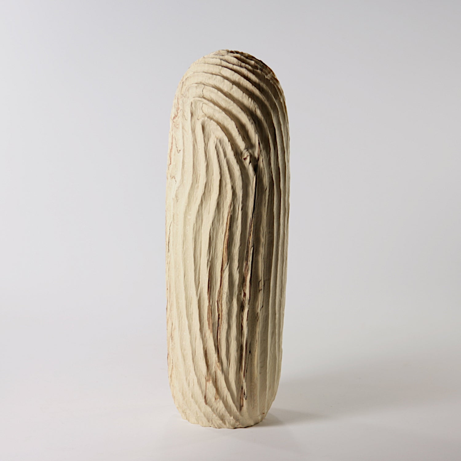 Spalted maple hollowed form