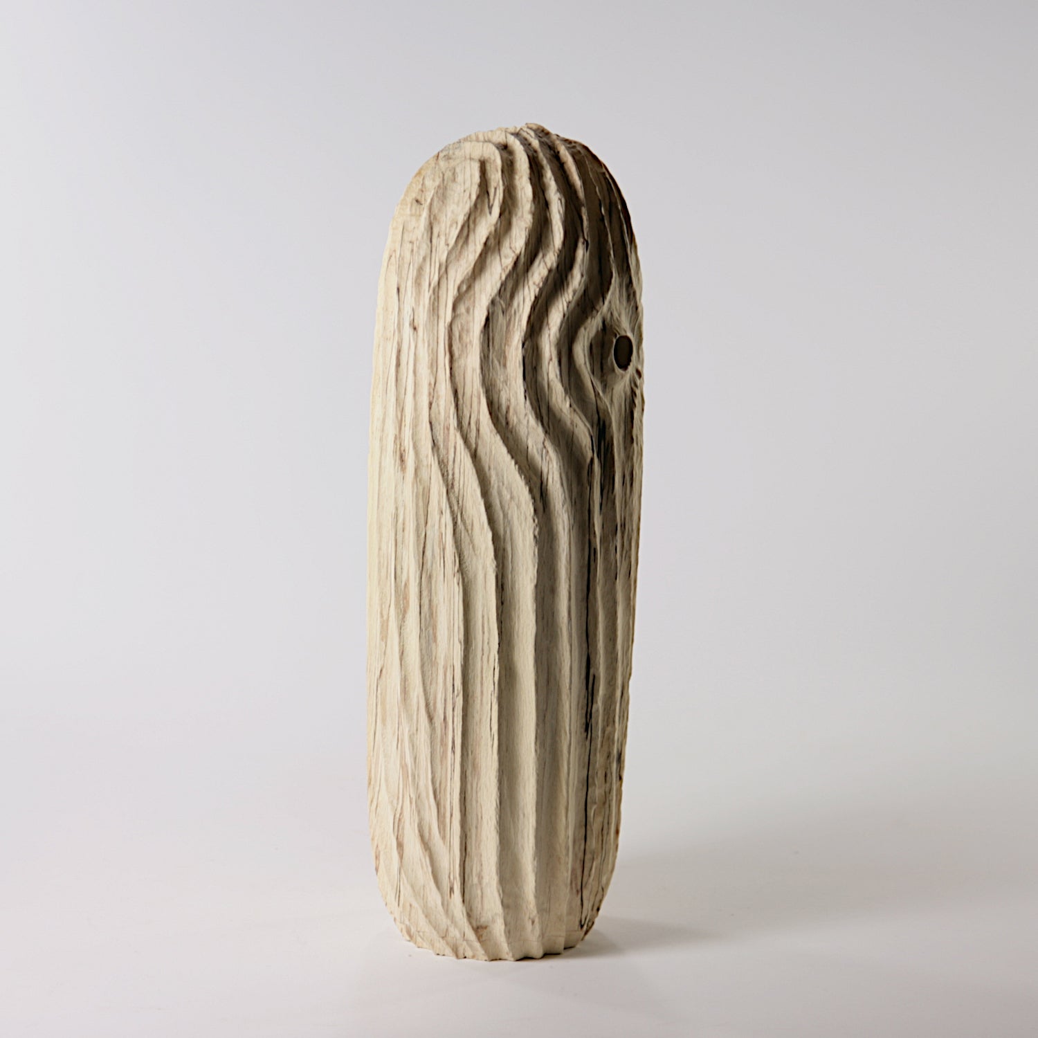 Spalted maple hollowed form