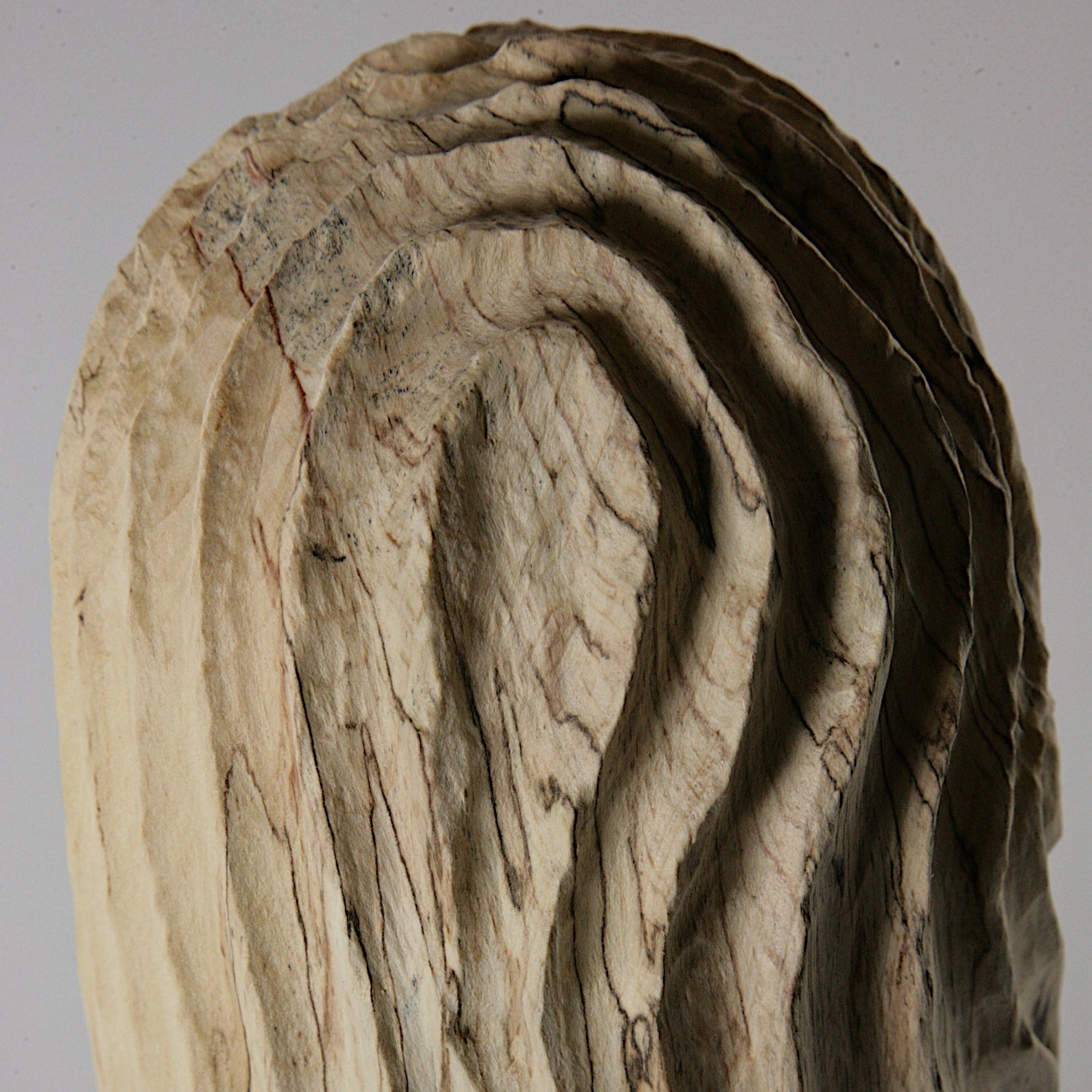 Spalted maple hollowed form