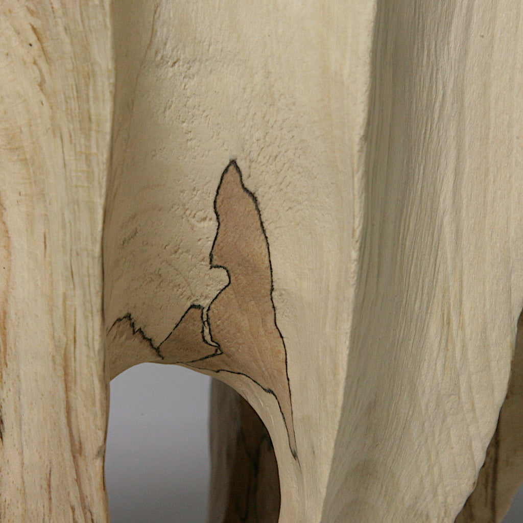 Spalted beech vase in vase #2