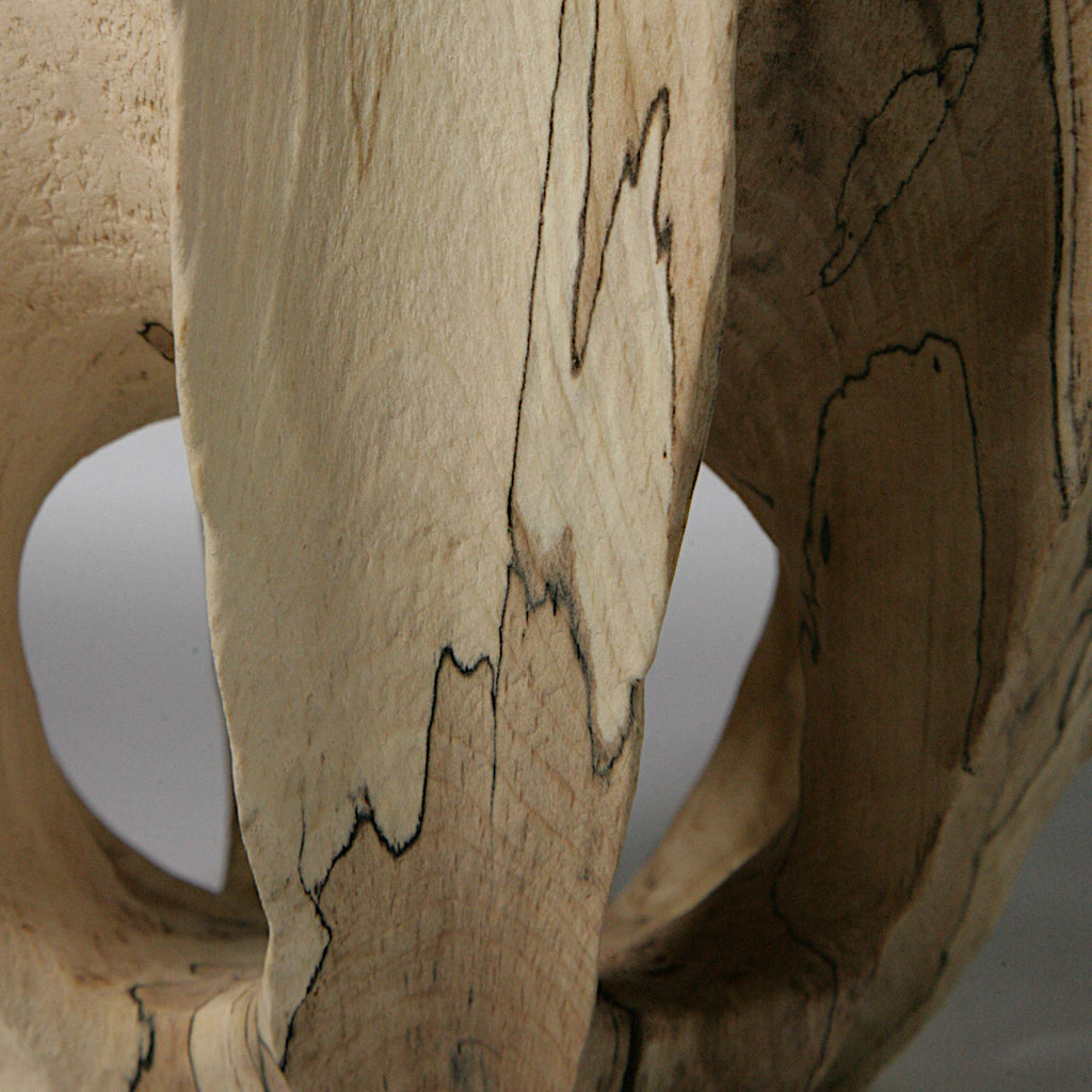 Spalted beech vase in vase #2